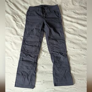 Prana Short Inseam Dark Gray Climbing/Hiking Pants